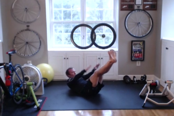 HOPS Core #159 – Physio Ball Crunch, Planks, and V-Ups